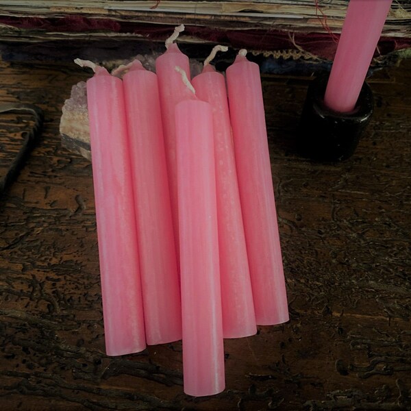 Pink Candle Holders Etsy