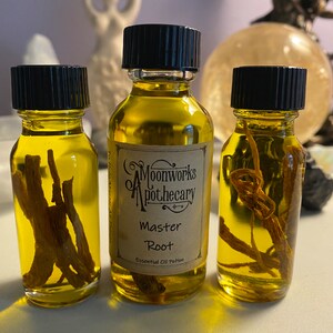 MASTER ROOT Essential Oil, Master Oil, Protection, Intuition, To Rule And Control Situations People, Good Luck, Courage, Respect, Rootworker image 3
