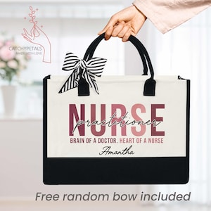 Nurse Practitioner Tote Bag, Nurse Appreciation Gifts, Nursing Student Gift Nurse Graduate Gift, New NP Tote, Nursing School Graduation Gift