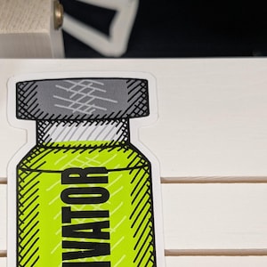 Activator Bottle: The Substance Sticker