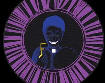 John Ward Mirror Key: Faith The Unholy Trinity badge