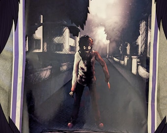 Jeff The Killer: Creepypasta Art Print