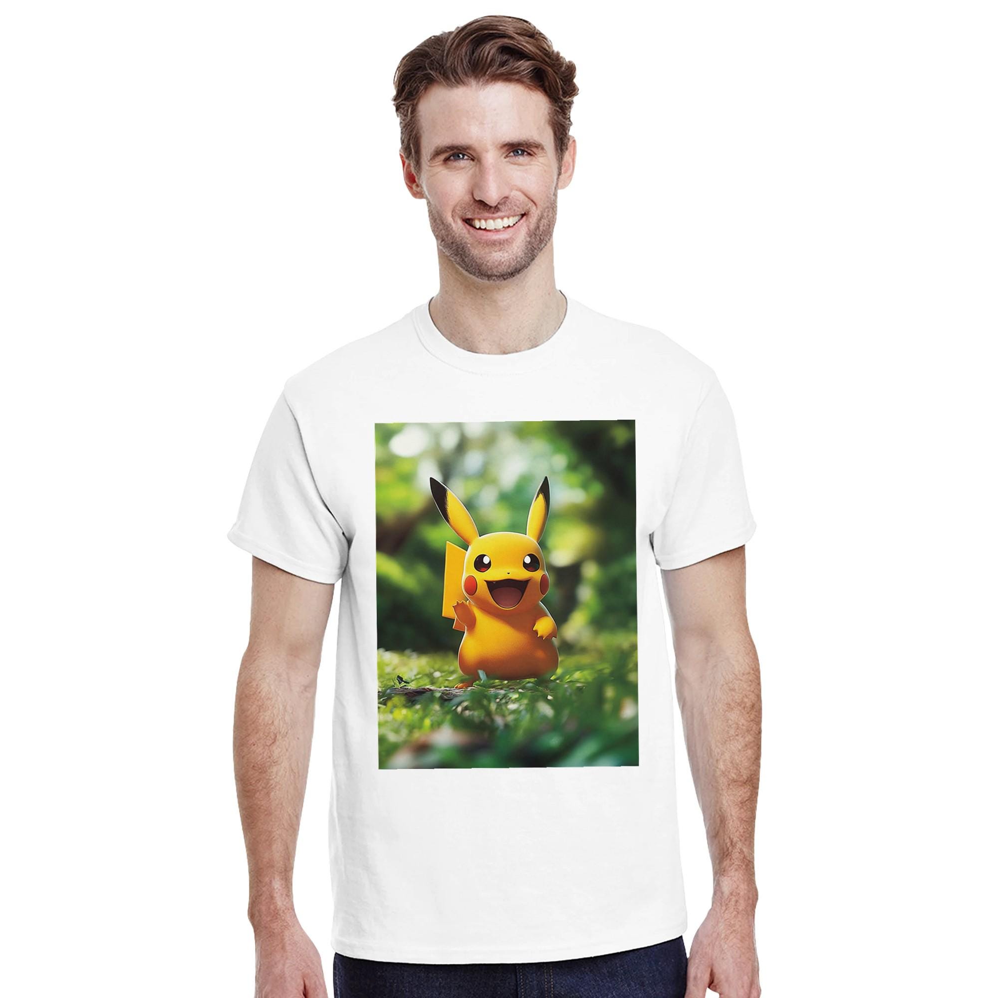 Pokemon Maglietta Donna Pikachu Team Pika – 100% Cotone – Maniche Corte – Colore Nero/Bianco/Giallo - 3