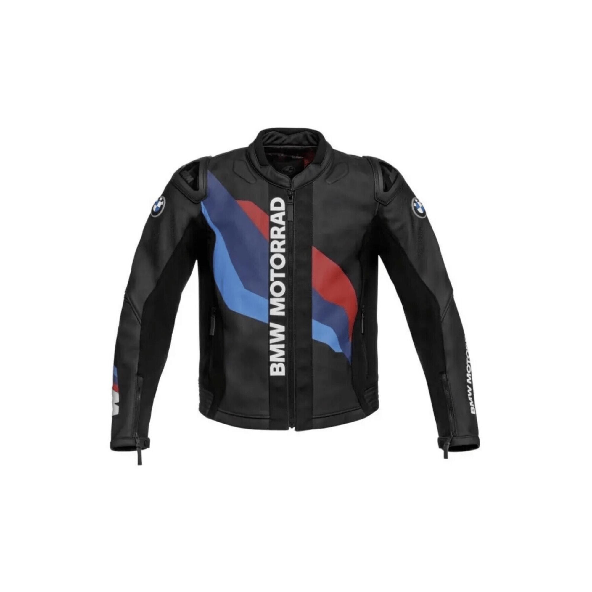 CB　BMW Motorrad レザージャケット 黒/白/青 CB様専用 BMW Motorrad レザージャケット 黒/白/青 - メルカリ