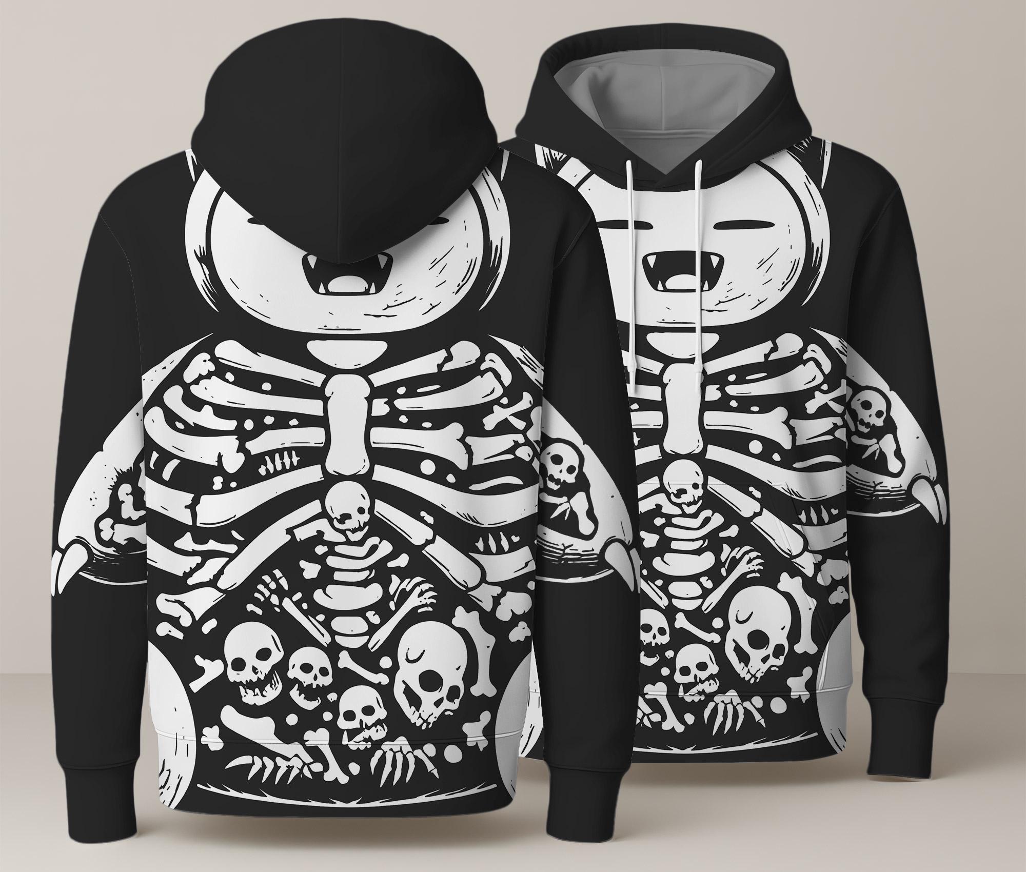 Discover 3D Hoodies, Sn Lax Hoodie, Skeleton Graphic Hoodie, Kawaii Unisex Sweatshirt