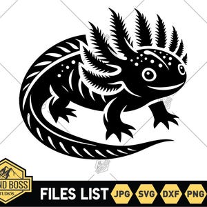 axolotl kawaii Svg / Axolotl Clipart / Axolotl Layered Svg / Axolotl Shirt Svg / Happy Axolotl Svg / Axolotl Svg Files / Axolotl Outline Svg
