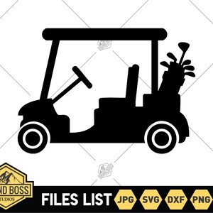 Golf Cart Svg | Pliki Golf Svg | Golf Cart Vector ClipArt Design | Golfing Clipart | Pliki Golf Svg | Golfing Clipart Svg | Golf Club Svg