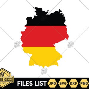 Germany State shape SVG | Germany SVG | Germany Cut Files | Germany Flag SVG Png | Germany Vector | Germany Map Clip Art | Germany png