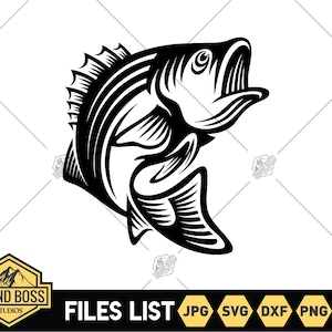 Bass Fishing Svg | Fishing Rod Svg | Fly Fishing Svg | Fishing Hooks Svg | Man Fishing Svg | Fishing Dad Svg | Fishing Clipart | Hunting Svg