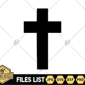 Cross SVG | Christian Cross SVG | Catholic Svg | Cross silhouette | Cross Cricut | Cross cut file | Crosses svg | Christian Cross Clip Art