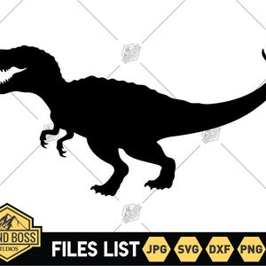 Cute Dinosaur Svg | Dinosaur Clipart | Dinosaur Silhouette Svg | Tyrannosaurus Rex Svg | T-rex Svg | Dino svg | T rex Clipart | Dinosaur Png