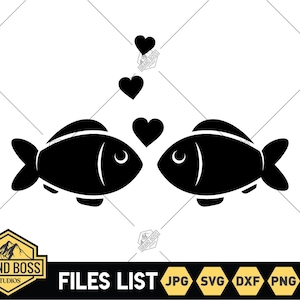 Love Fishing Svg | Fishing Valentine Svg | Funny Fishing Svg | Kids Fishing Svg | Fishing Clipart | Fishing Silhouette | Fishing Cut File