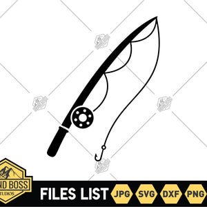 Fishing Rod Svg | Fishing Shirt Svg | Fishing Svg | Fishing Hooks Svg | Fishing Lure Svg | Fishing Dad Svg | Fishing Clipart | Hunting Svg