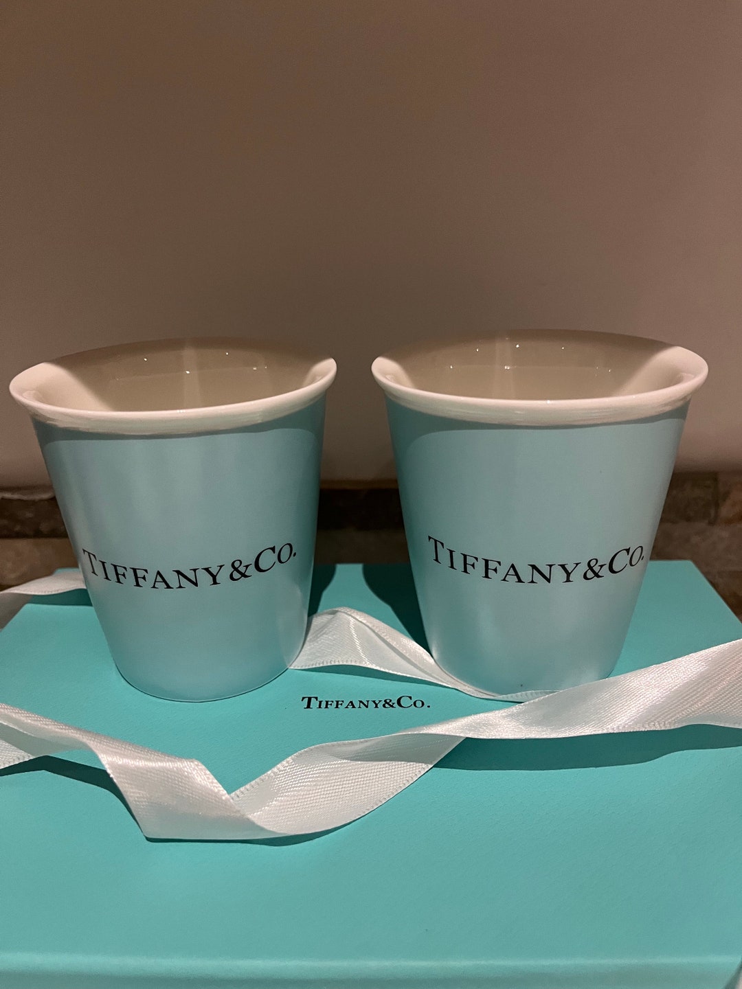 Tiffany & Co Coffee Cups - Etsy