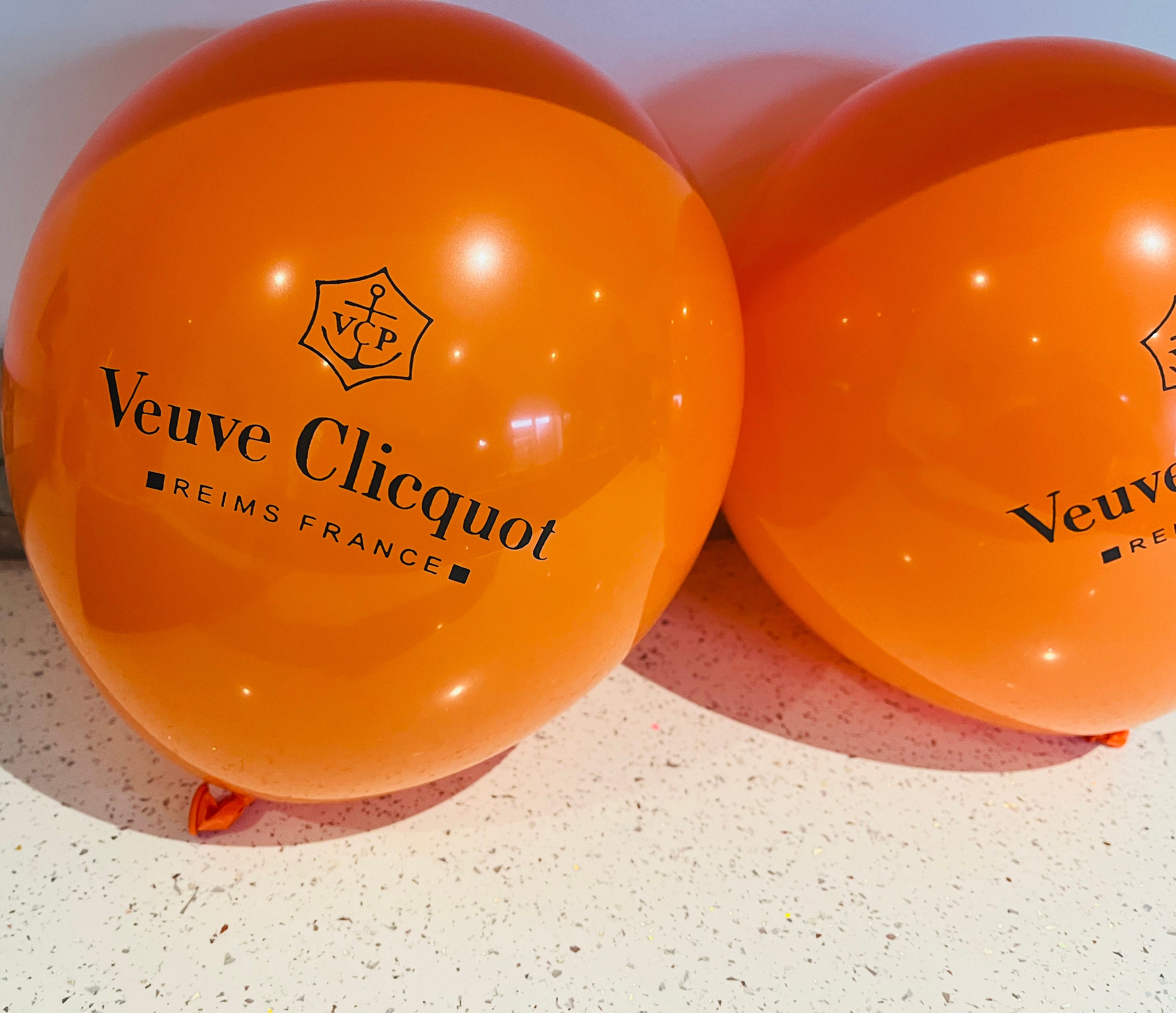 Veuve Clicquot Champagne Orange Party Balloon X200 