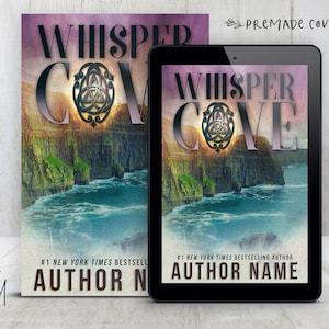 Premade Digital eBook Book Cover Design &quot;Whisper Cove&quot; Contemporary Literary Fiction Young New Adult Thriller Suspense Paranormal Romance