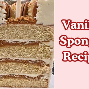 La mejor receta de bizcocho de vainilla