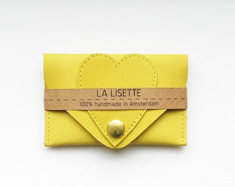 Leather card holder La Lisette