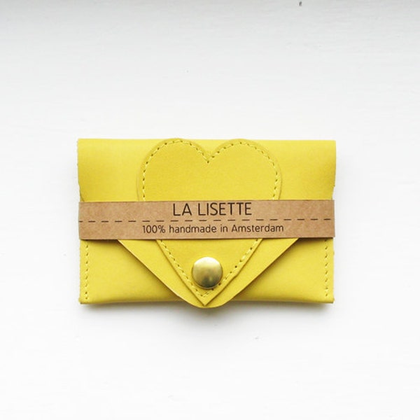 Leather card holder La Lisette