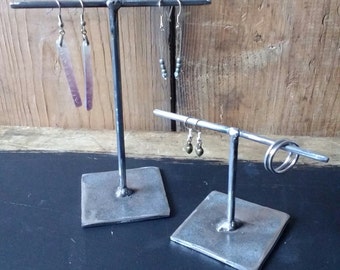 Short earring hanging display stand welded by Wocky jewellery