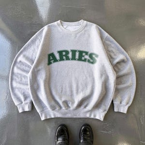 ARIES Zodiac Sweatshirt, Astrology Sweater, Women Tops, Birthday Gifts Tees, Trendy Sweater, Pinterest Hoodie image 3