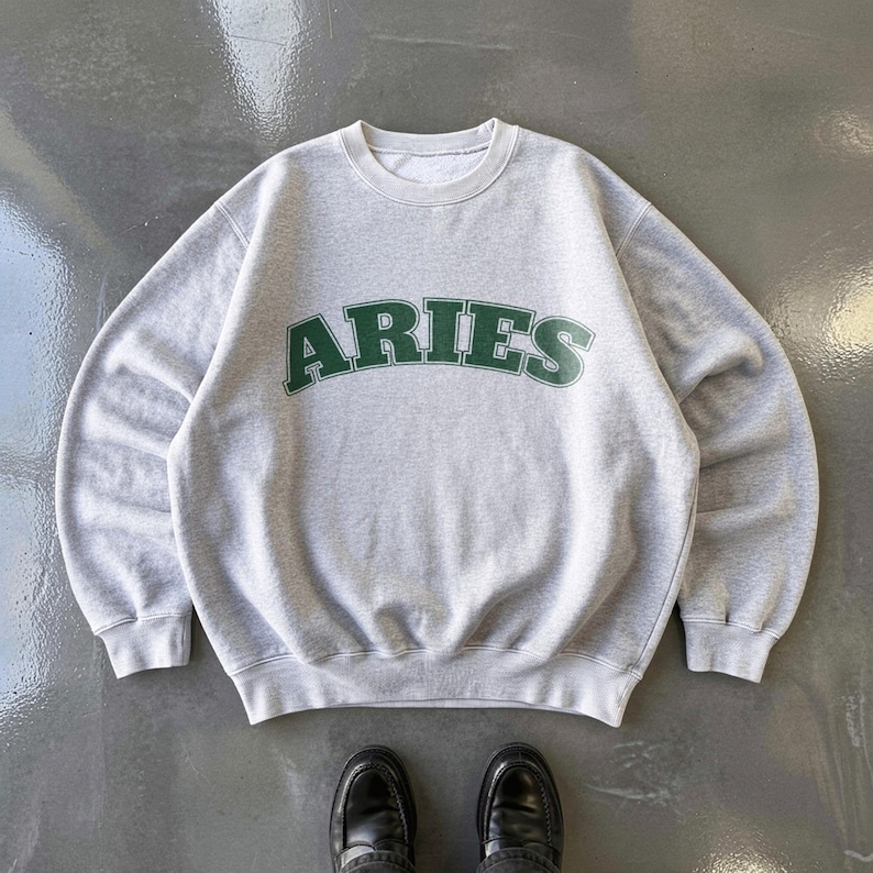 ARIES Zodiac Sweatshirt, Astrology Sweater, Women Tops, Birthday Gifts Tees, Trendy Sweater, Pinterest Hoodie image 3