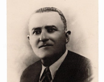 Vintage Portrait Photo of a Man