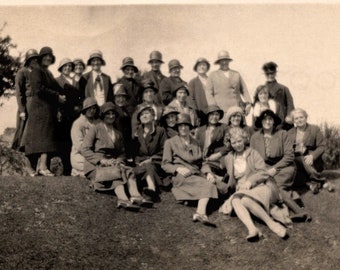 Vintage Photograph - A Ladies Day Out