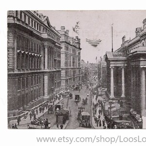 Antique Postcard Post Office & St. Martins Le Grand London - Etsy