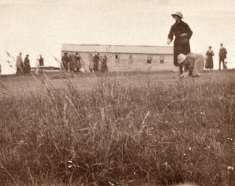 Antique Photo - Somewhere in a Field