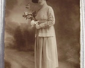 Fotografía Vintage - mujer de la 1910