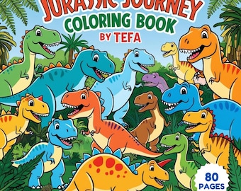 Dinosaur Coloring Book for kids and Adults | New Coloring Book 2025 | Best Easy Coloring Book | Fun Coloring Book | Bold Coloring Book