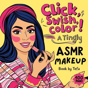 ASMR Makeup Book Coloring Pages | New Coloring Book | Best Coloring Book | Easy Coloring Pages | Adults Coloring Pages