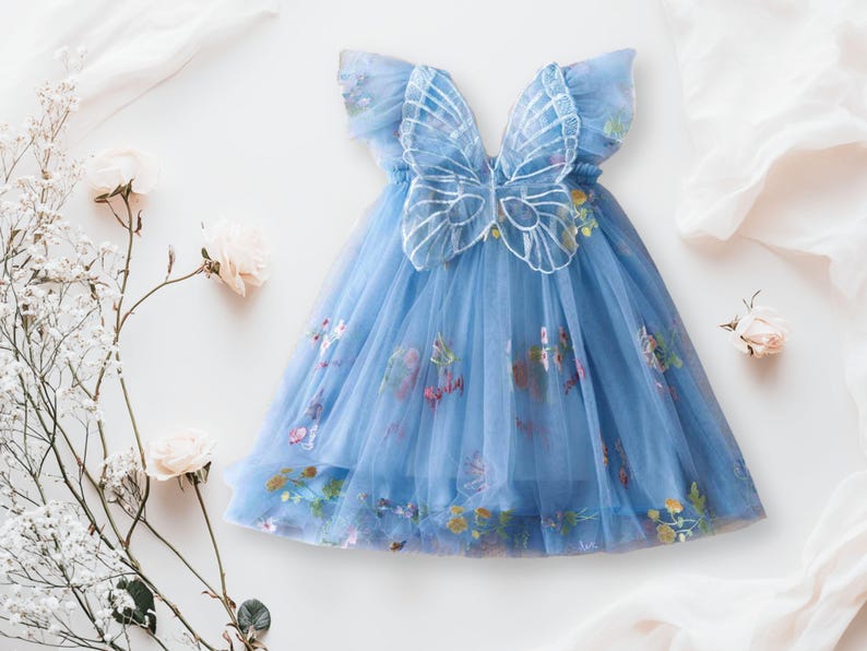 Fairy Dress For 1st Birthday Shop Fairy Birthday Dress On Sale First Birthday  Dress Girls Dresses