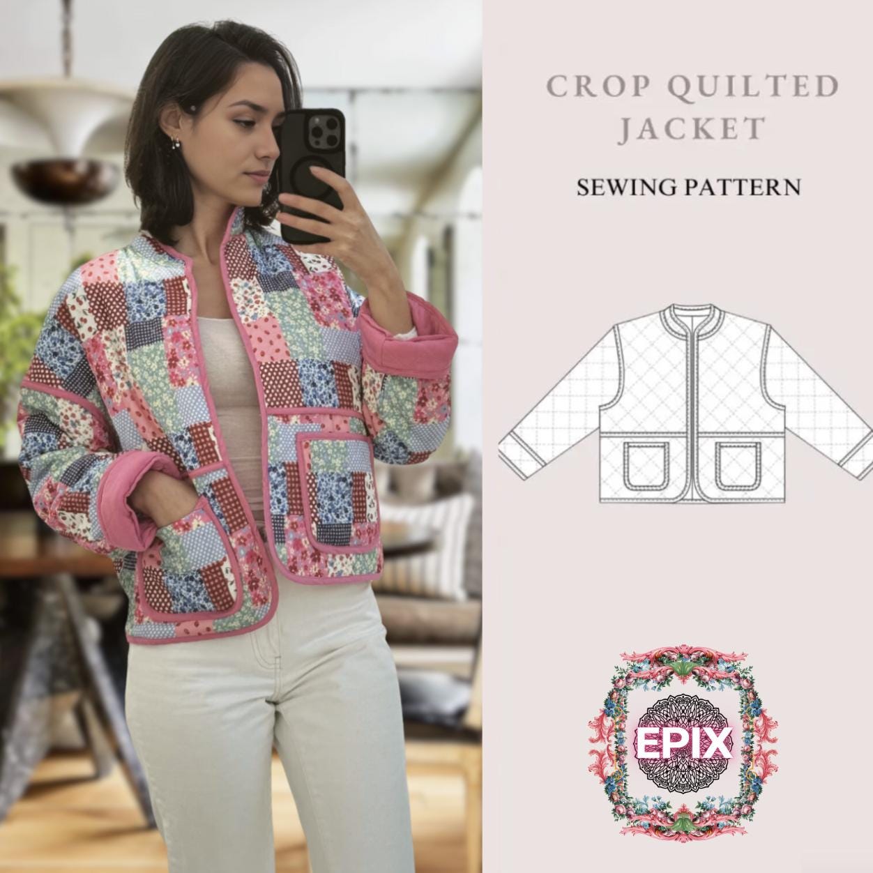 Quilt Cardigan Jacket - Etsy