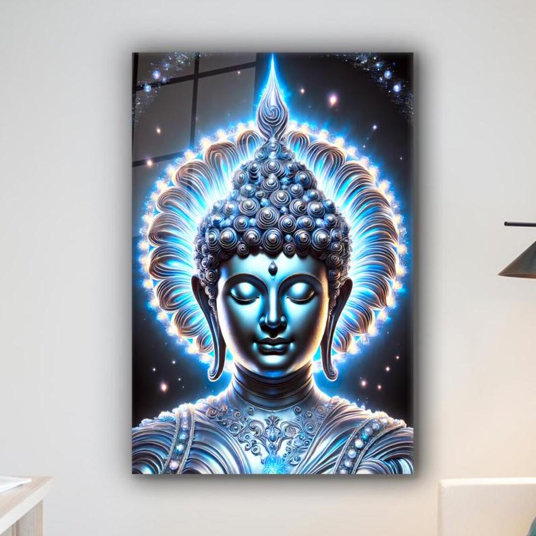 Zen Buddha Wall Art, Meditation Room Decor, Spiritual Calm Wall Art ...