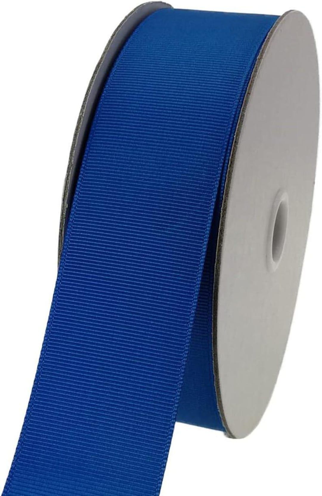 1 Roll 50 Yard Soild Royal Blue Grosgrain Ribbon 1 1/2 Inch Flower ...