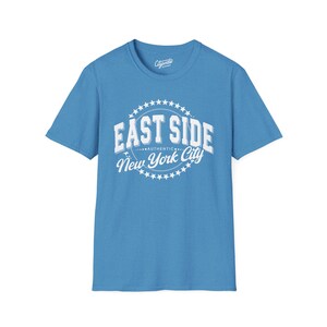 East Side New York City T-Shirt: Unisex Cotton Tee