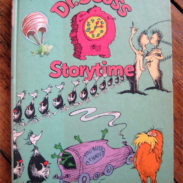 Dr. Seuss Storytime Hardcover Book 1974 Good Vintage Shape
