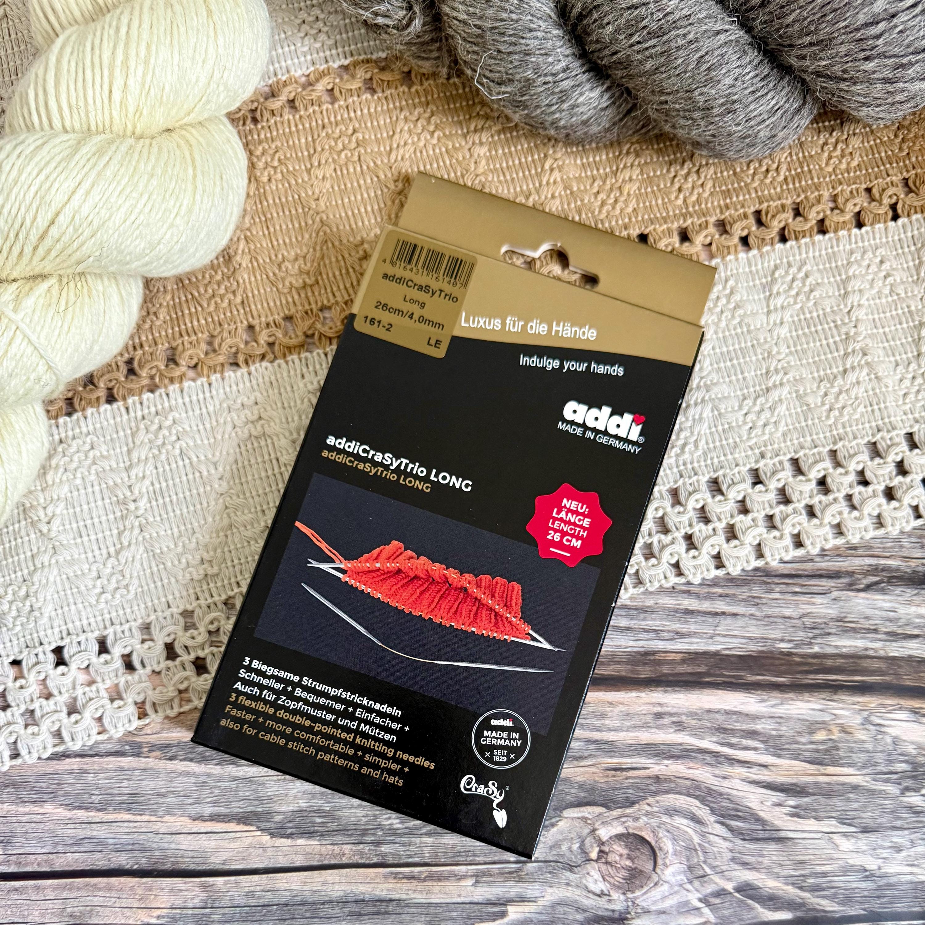 Addi Crasytrio Flexible Double Pointed Needles (flexiflips), Short or ...