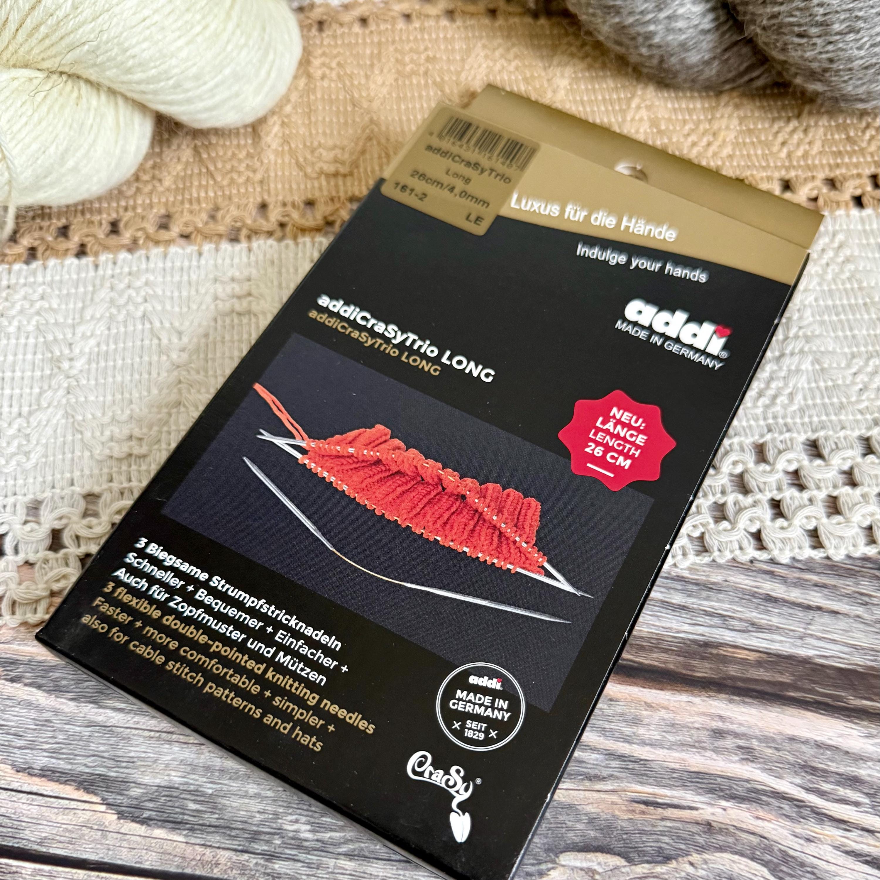 Addi Crasytrio Flexible Double Pointed Needles (flexiflips), Short or ...