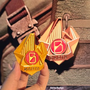 Printed S.T.A.L.K.E.R. 2 &#39;VARTA&#39; badge