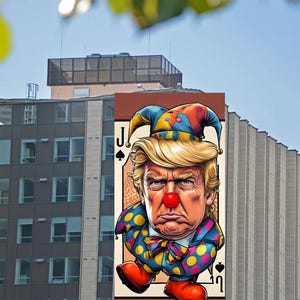 Anti-Trump, Fanculo Trump, Clown Trump, Circo di Trump, PNG, Download istantaneo, Trump come giullare, Manifesto politico, Donald Trump il criminale