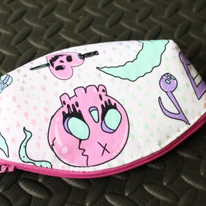Pastel Goth small Petal Pouch Halloween image 7