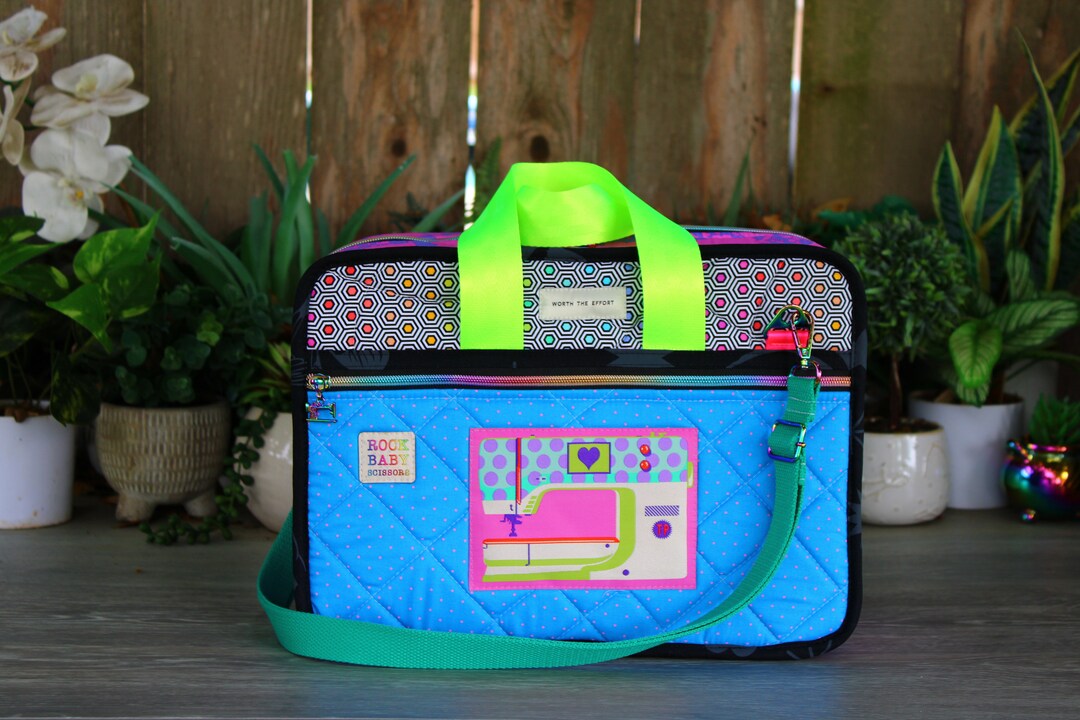 Tula Pink Sewing Machine Patch A Place for Everything Bag Etsy