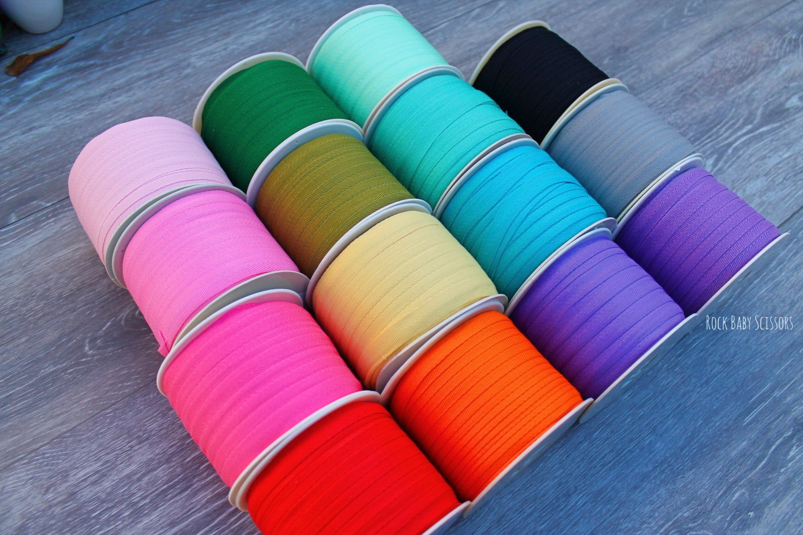 1/2 12.7 Mm Twill Tape BY THE YARD 100 Cotton Etsy