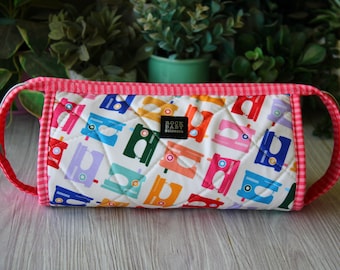 Sewing Machines and Rulers Sew Together Bag | project bag