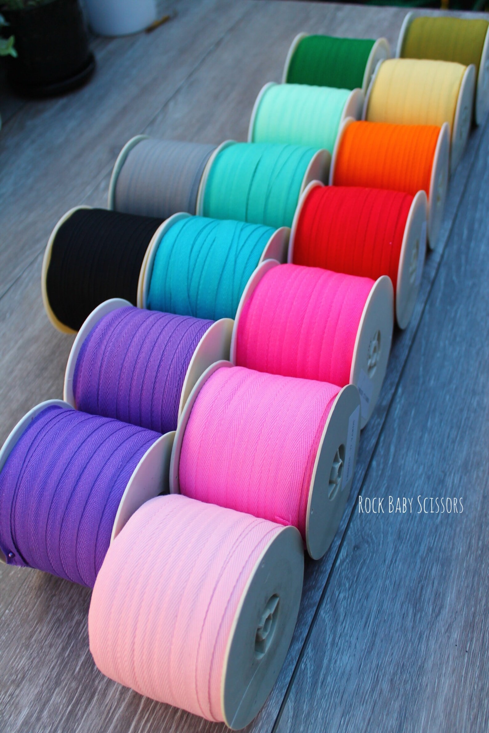 1/2 12.7 Mm Twill Tape BY THE YARD 100 Cotton Etsy