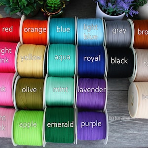 1/2 12.7 mm Twill Tape BY THE YARD  100% cotton image 2