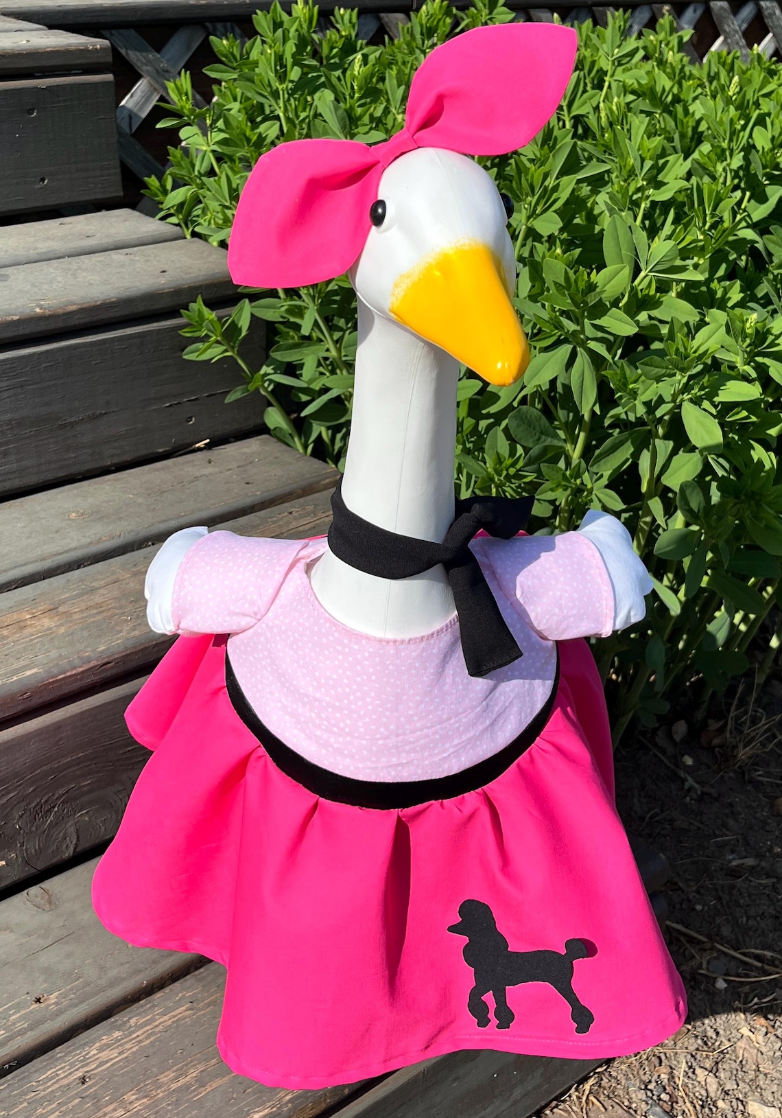 Poodle Skirt Outfit Sewing Pattern for Porch Goose 23" Digital Download ...
